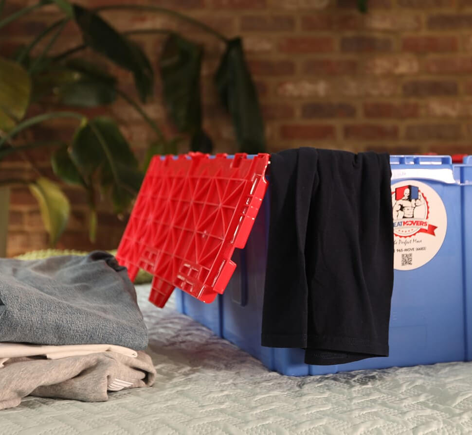 Rent Plastic Moving Bins in NJ | NJ Great Movers