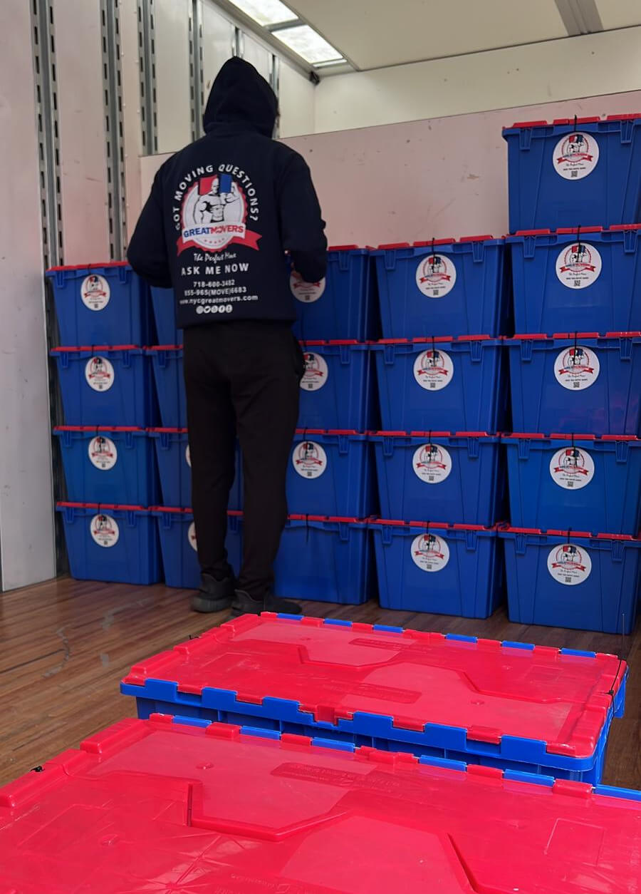 Why Rent Plastic Moving Bins | NJ Great Movers
